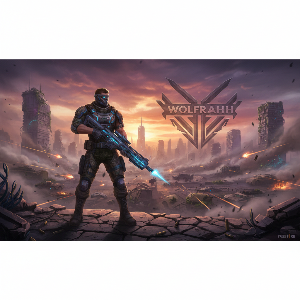 Free Fire Guia Completo Personagem Wolfrahh: Domine o Campo de Batalha — illustration