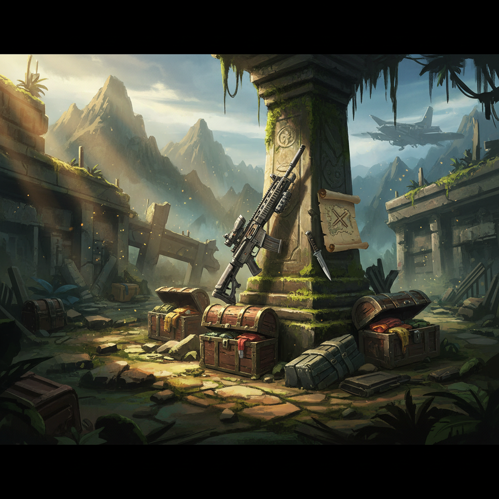 Onde Encontrar a Groza no Free Fire: Guia Completo — illustration